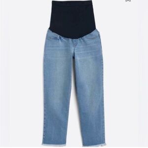 Maternity Girlfriend Crop Ankle Jean, size 10